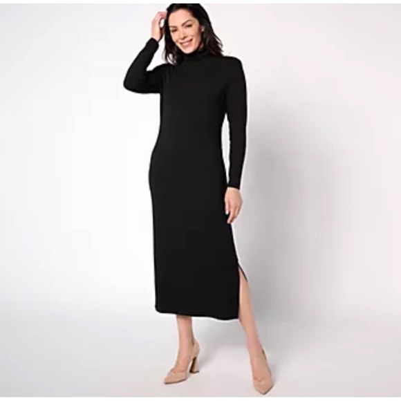 Women with Control Regular Finespun Jersey Tummy Control Midi Dress.
Size Large - Picture 1 of 15